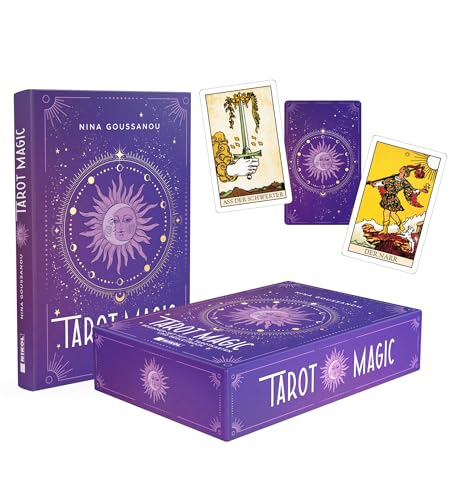 Tarot Magic: Set mit Buch und Original-Tarotkarten von A.E.Waite für Beginner von Nikol