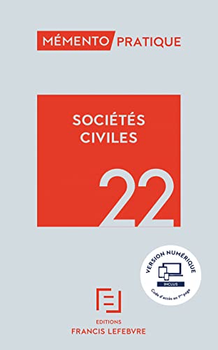 Mémento Sociétés civiles 2022 von LEFEBVRE