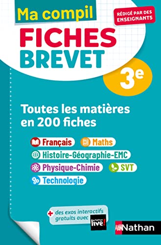 Compil Fiches Brevet Toutes les matières von NATHAN