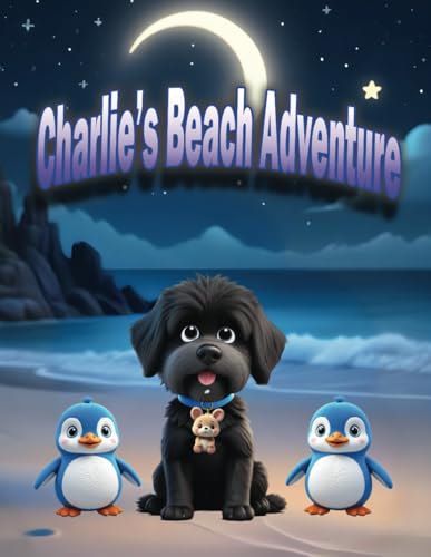 Charlie's Beach Adventure: Charlie the Cavoodle with his friends Pip and Tui at Omaha Beach von Independently published