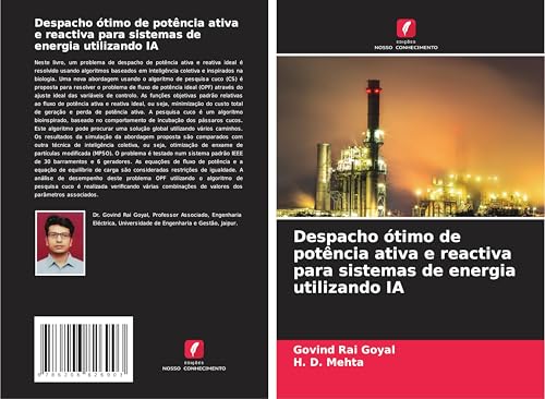 Despacho ótimo de potência ativa e reactiva para sistemas de energia utilizando IA von Edições Nosso Conhecimento