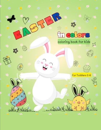 Easter in colors: Easter Coloring Book For Kids von Independently published