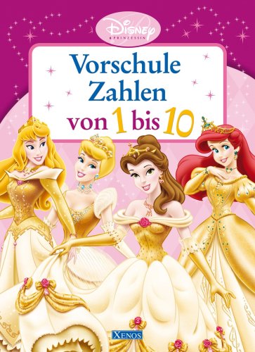 Prinzessin - Vorschule Zahlen von 1 bis 10: Disney