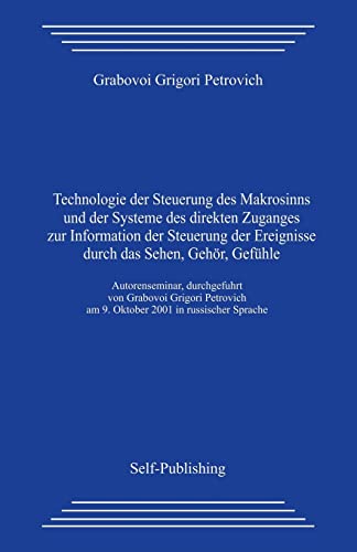 Technologie der Steuerung des Makrosinns