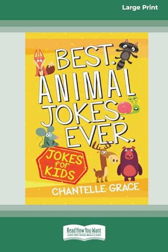 Best Animal Jokes Ever: Jokes for Kids [Standard Large Print] von ReadHowYouWant