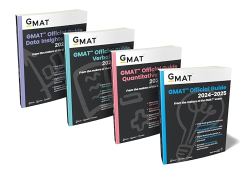 Gmat Official Guide 2024-2025 Bundle: Books + Online Question Bank