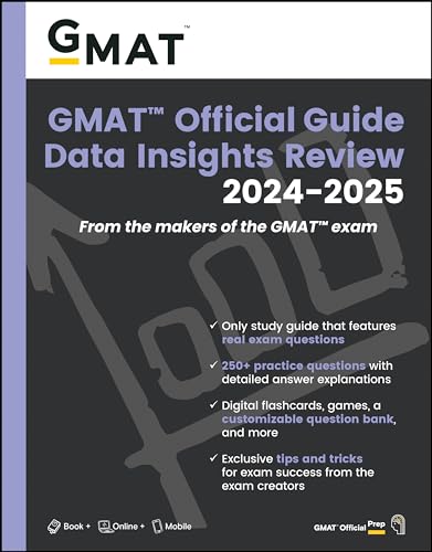 GMAT Official Guide Data Insights Review 2024-2025: Book + Online Question Bank von Wiley