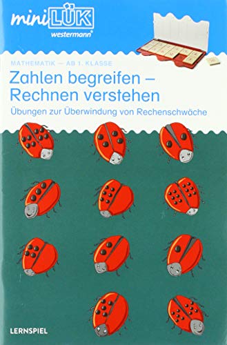 miniLÜK: Zahlen begreifen - Rechnen verstehen 1: Übungen zur Überwindung von Rechenschwäche für Grundschulkinder: Mathematik / 1./2. Klasse - ... verstehen 1 (miniLÜK-Übungshefte: Mathematik)