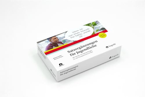 Satzergänzungen für Jugendliche: 180 Karten mit Satzanfängen für die therapeutische Arbeit Satzergänzungen für Jugendliche: 180 Karten mit Satzanfängen für die therapeutische Arbeit