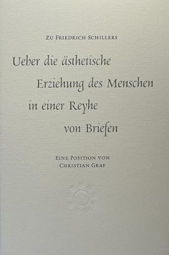 Selbsterziehung mit Schiller Selbsterziehung mit Schiller von AQUINarte edition