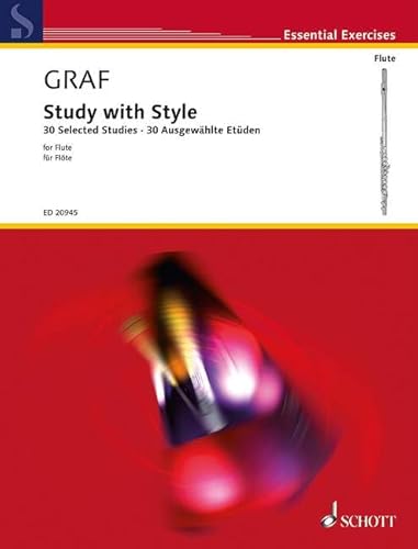 Study with Style: 30 Ausgewählte Etüden. Flöte. (Essential Exercises)