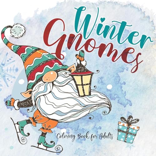Winter Gnome Malbuch für Erwachsene: Winter Malbuch | Weihnachten Malbuch für Erwachsene | Wichtel Gnome Geschenk Nikolaus Wichteln: Christmas Gnomes ... book| 64 p | (Winter Coloring Books, Band 2) von Neopubli GmbH