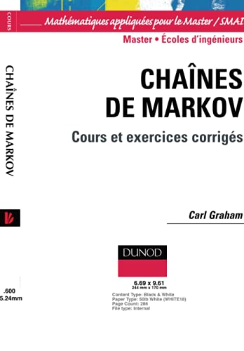Chaînes de Markov - Cours et exercices corrigés von DUNOD