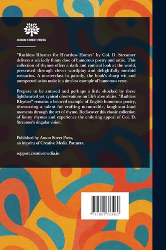 Ruthless Rhymes for Heartless Homes von Anson Street Press