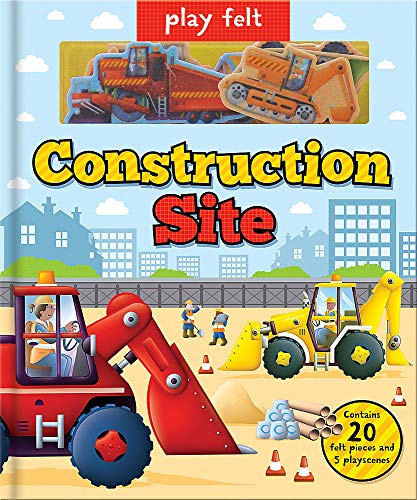 Play Felt Construction Site - Activity Book (Soft Felt Play Books) von Imagine That