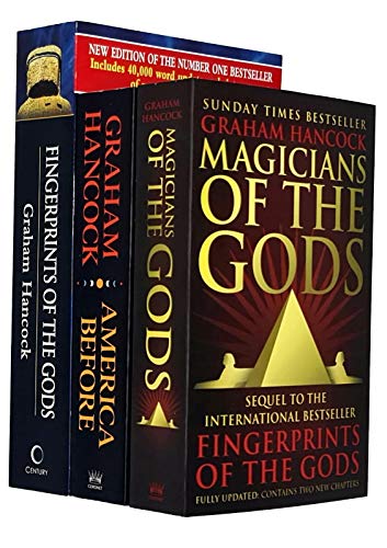 Graham Hancock Collection 3 Books Set (Magicians of the Gods, America Before, Fingerprints Of The Gods)
