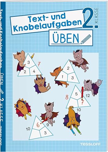 Text- und Knobelaufgaben üben. 2. Klasse: Logisches Denken und Mathe spielerisch üben von Tessloff Verlag Ragnar Tessloff GmbH & Co. KG