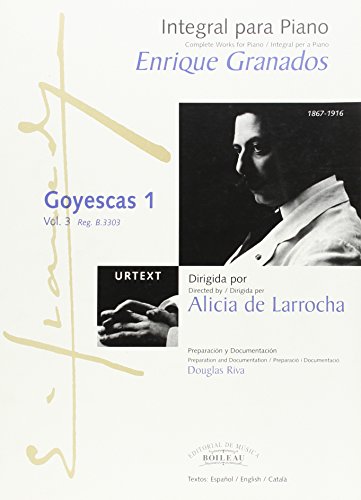 Integral para piano Enrique Granados: Goyescas 1 von Boileau Casa Editorial de Musica