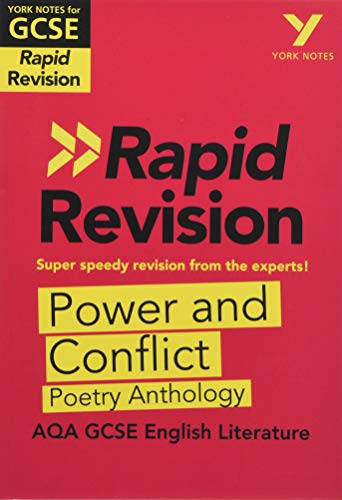 York Notes for AQA GCSE (9-1) Rapid Revision: Power and Conflict AQA Poetry Anthology: Study Guide (York Notes - Rapid) von Pearson Education
