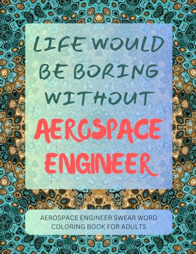 Aerospace Engineer Swear Word Coloring Book For Adults von Independently published