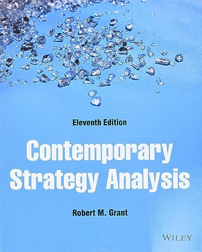 Contemporary Strategy Analysis