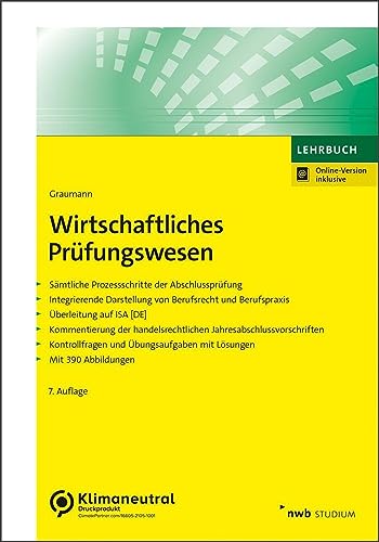 Wirtschaftliches Prüfungswesen (NWB Studium Betriebswirtschaft) von NWB Verlag