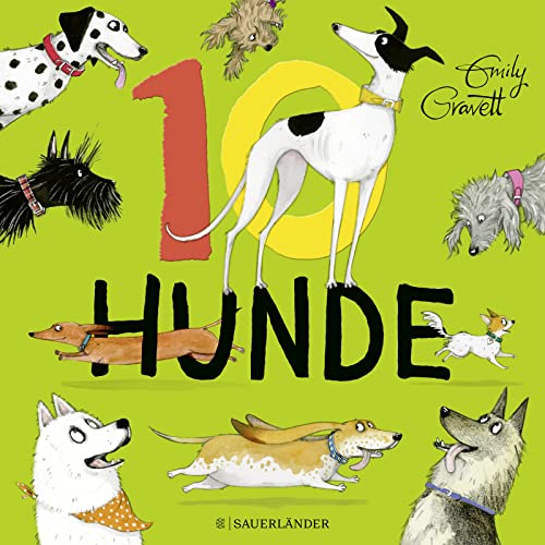 10 Hunde: witziges Bilderbuch für Kinder ab 4 Jahre zum Thema Zahlen lernen und gerechtes Teilen │ mit lustigen Hunde-Bildern