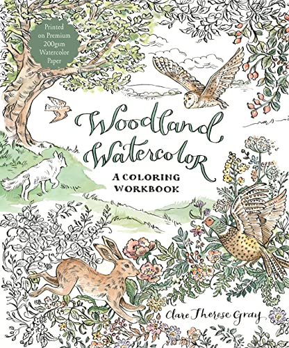 Woodland Watercolor: A Coloring Workbook von Page Street Publishing Co.