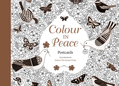 Colour in Peace Postcards: A Reflective Journey von Kregel Publications