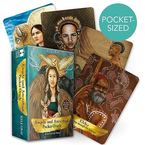 Angels and Ancestors Pocket Oracle: A 55-Card Deck and Guidebook von Hay House UK Ltd
