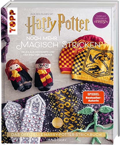 Harry Potter: Noch mehr magisch stricken.: Neues aus Hogwarts und der Welt der Zauberer. Das offizielle Harry-Potter-Strickbuch. Mit Anleitungen aus Phantastische Tierwesen Harry Potter: Noch mehr magisch stricken.: Neues aus Hogwarts und der Welt der Zauberer. Das offizielle Harry-Potter-Strickbuch. Mit Anleitungen aus Phantastische Tierwesen
