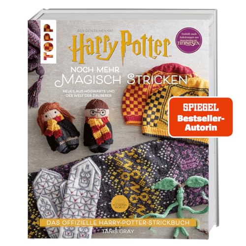 Harry Potter: Noch mehr magisch stricken.: Neues aus Hogwarts und der Welt der Zauberer. Das offizielle Harry-Potter-Strickbuch. Mit Anleitungen aus Phantastische Tierwesen von Frech