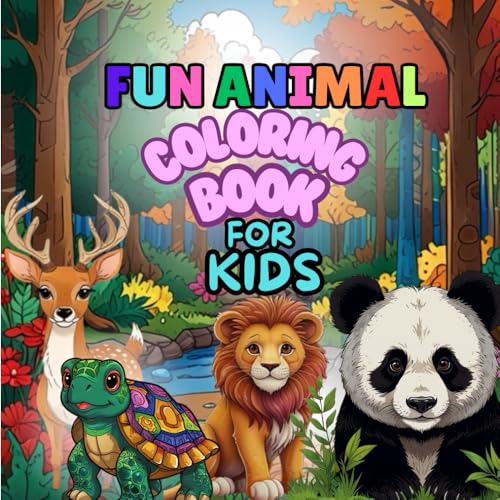 Fun Animal Coloring Book for kids: Coloring Book for kids von Independently published