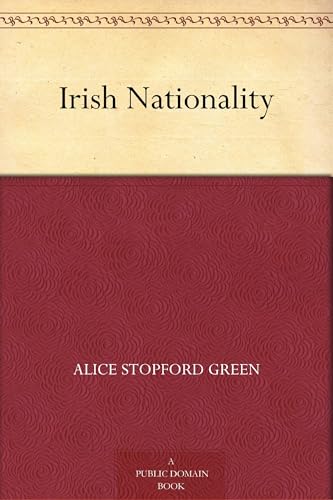 Irish Nationality von Anson Street Press