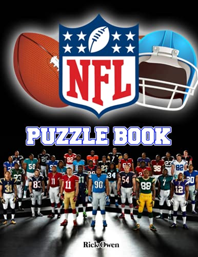 NFL Puzzle Book: Great Gift For NFL Lovers That Want To Learn About This NFL von Independently published