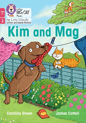 Kim and Mag: Phase 2 Set 3 Blending practice (Big Cat Phonics for Little Wandle Letters and Sounds Revised – Age 7+)