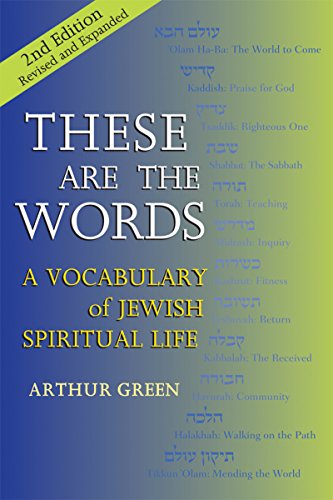 These are the Words (2nd Edition): A Vocabulary of Jewish Spiritual Life von Jewish Lights Publishing