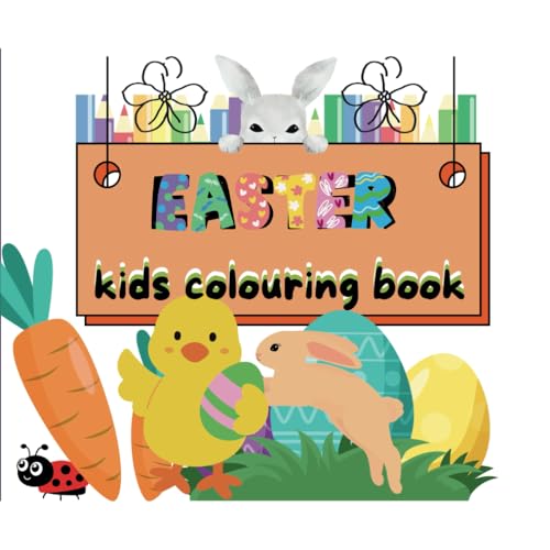 Easter Cute Kids Colouring Book: Part of the Lila Ladybird series by Ella Green (Kids colouring books with Lila Ladybird) von Independently published