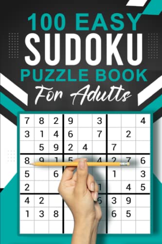 100 EASY SUDOKU PUZZLES WITH SOLUTIONS