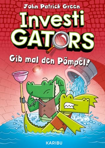 InvestiGators (Band 2) – Gib mal den Pömpel!: Cool, witzig, spannend: Comic-Buch für Kinder ab 8 Jahren