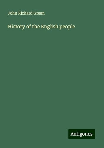 History of the English people