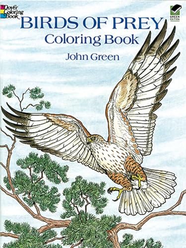 Birds of Prey Coloring Book (Coloring Books) (Dover Nature Coloring Book)