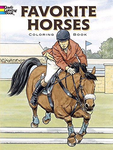 Favorite Horses (Dover Coloring Books) von Dover Publications