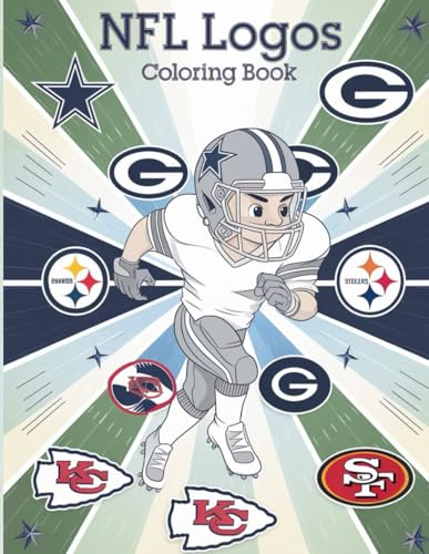 NFL LOGOS Coloring Book: The Ultimate NFL Logo Color Journey NFL LOGOS Coloring Book: The Ultimate NFL Logo Color Journey von Independently published