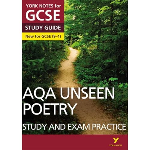 AQA English Literature Unseen Poetry Study and Exam Practice: York Notes for GCSE (9-1): - everything you need to catch up, study and prepare for 2022 and 2023 assessments and exams von Pearson Education