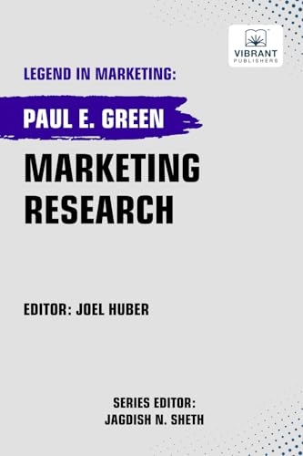 Marketing Research (Legend in Marketing, Band 83) von Vibrant Publishers