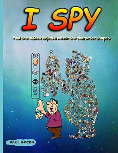 I Spy: Find The Hidden Objects Within The Character Shapes I Spy: Find The Hidden Objects Within The Character Shapes