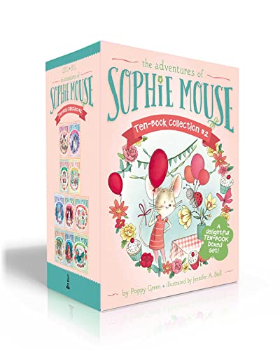 The Adventures of Sophie Mouse Ten-Book Collection #2 (Boxed Set): The Mouse House; Journey to the Crystal Cave; Silverlake Art Show; The Great Bake ... The Whispering Woods; Under the Weather