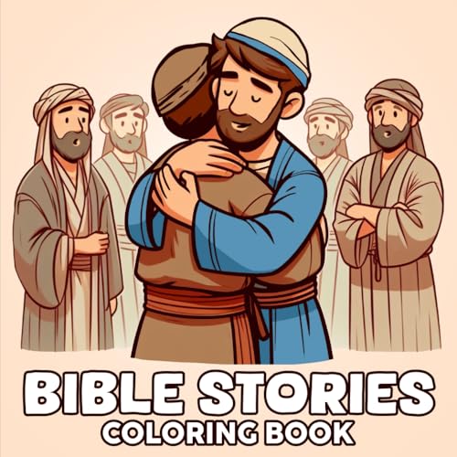 Bible Stories Coloring Book: Relive Iconic Bible Moments Coloring Pages with Jesus Character and Heartwarming Illustrations for All Ages Stress Relieve Bible Stories Coloring Book: Relive Iconic Bible Moments Coloring Pages with Jesus Character and Heartwarming Illustrations for All Ages Stress Relieve von Independently published