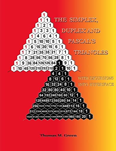 The Simplex, Duplex and Pascal's Triangles: Relatives of Pascal's Triangle, With Excursions Into Hyperspace